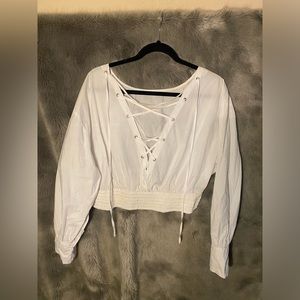 White Zara Top
